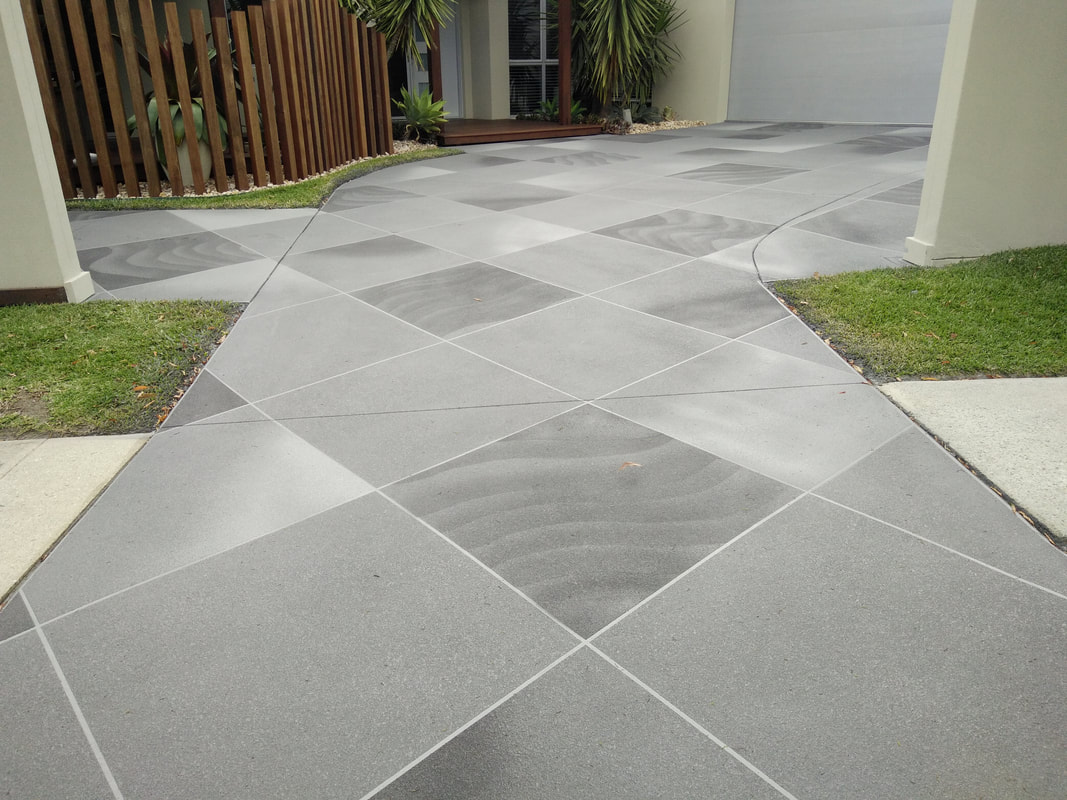 Sandstone Finish Decorative Concrete Resurfacing Queensland